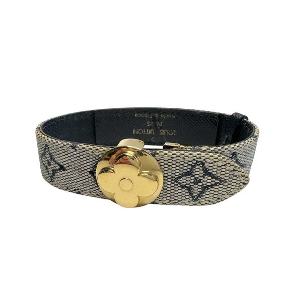 Louis Vuitton Good Luck (or) Wish Bracelet - Mini lin Monogram Canvas - Picture 6 of 13